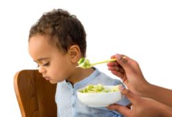 Toddler refusing to eat his vegetables