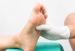 Image of a foot massage for diabetic neuropathy